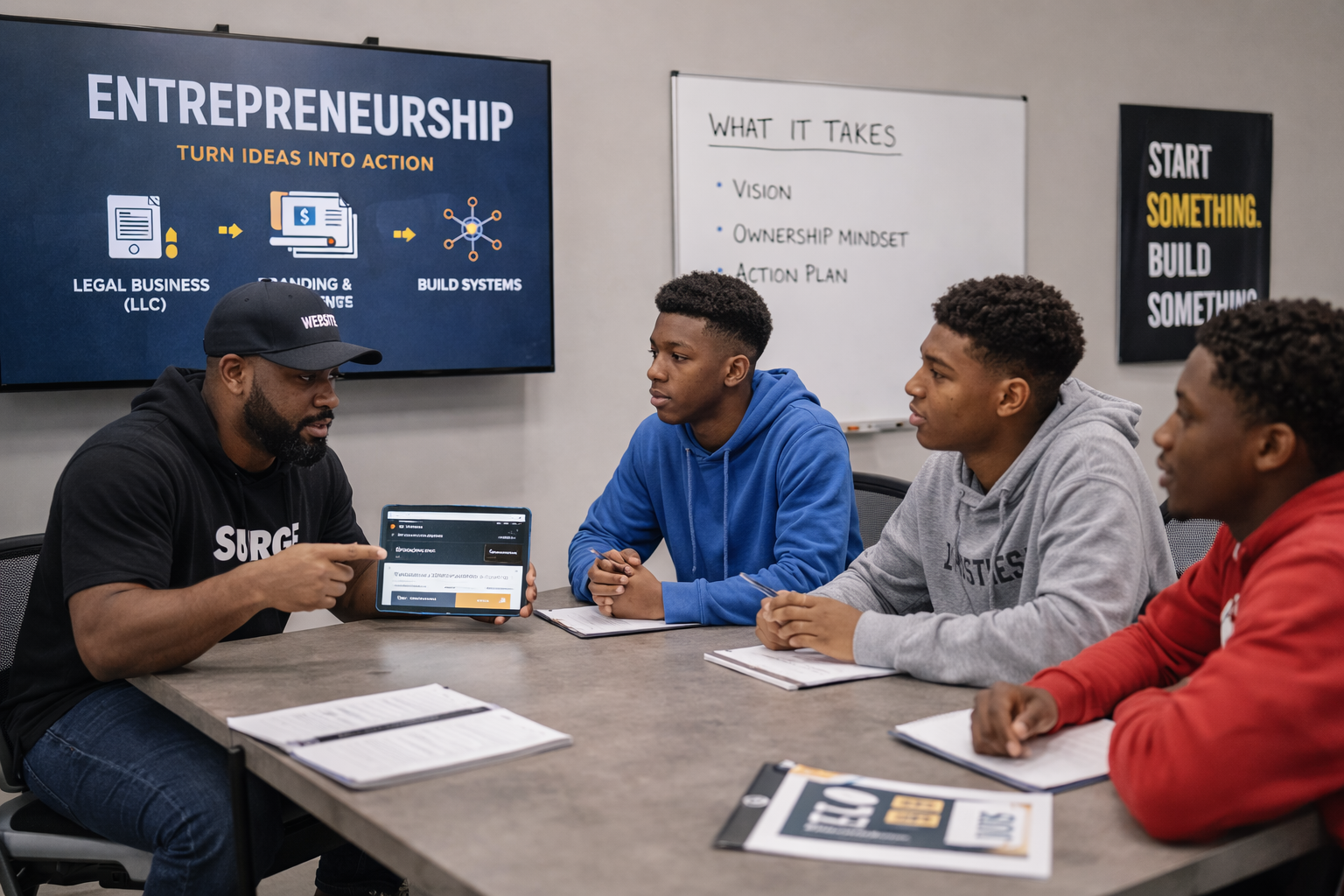 Surge Ministries entrepreneurship and youth business training