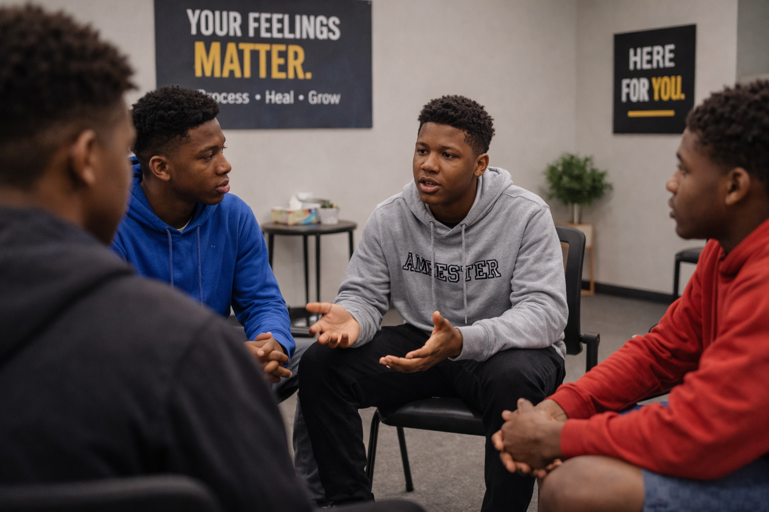 Surge Ministries youth wellness support discussion