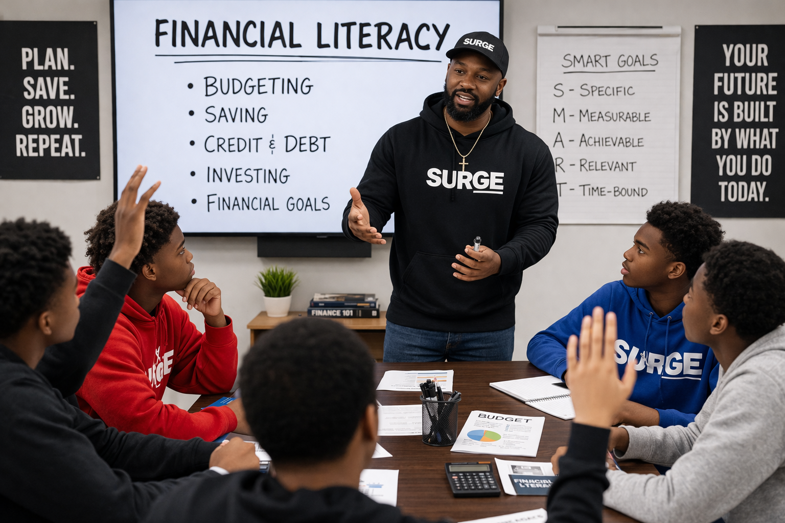 Surge Ministries financial literacy class