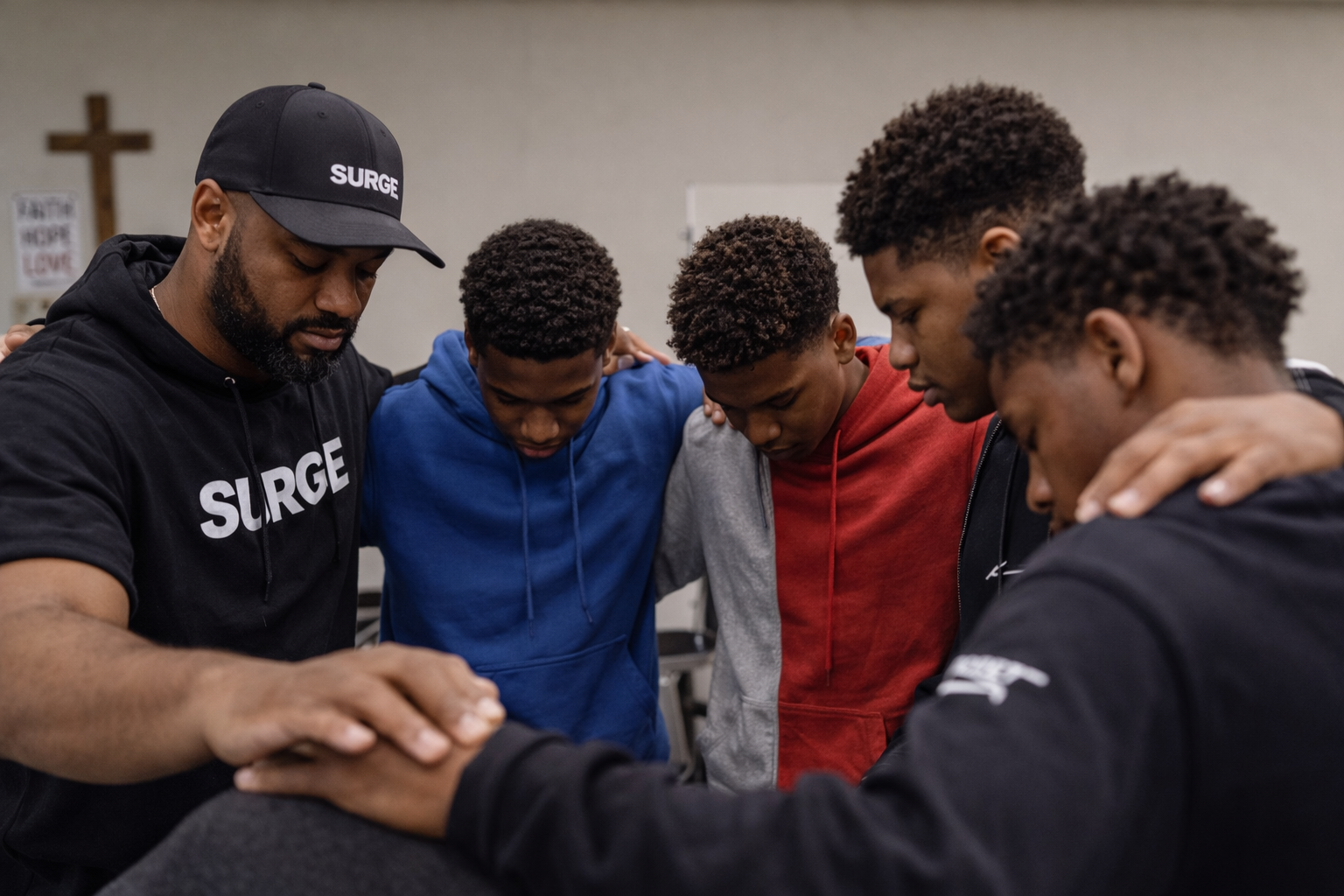 Surge Ministries prayer and faith-based community support